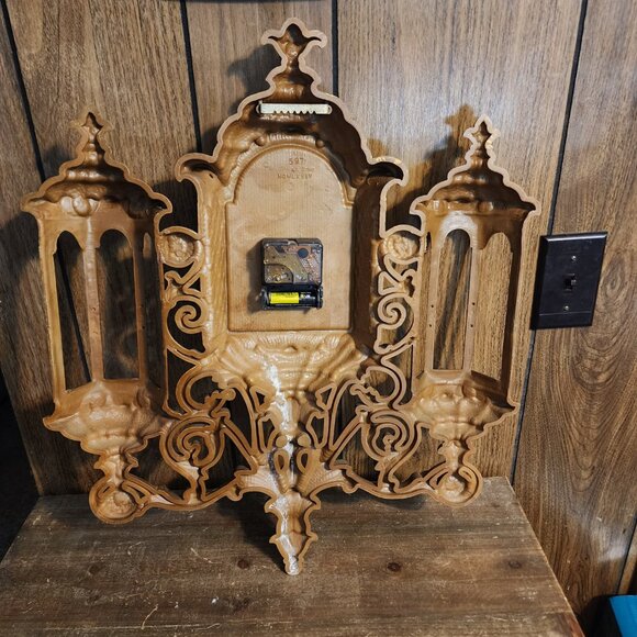 Vintage Burwood Product Co "NEW HAVEN" 597 Wall Clock - Picture 7 of 10